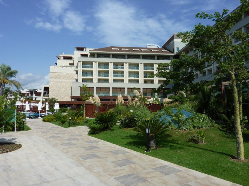 Gartenanlage Sunis Kumköy Beach Resort Hotel & Spa