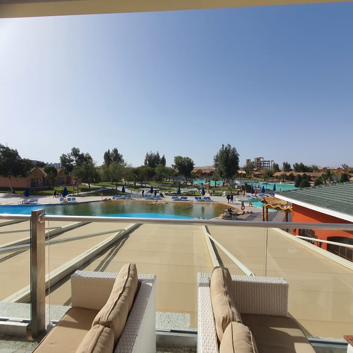 Ausblick Pickalbatros Jungle Aqua Park Resort - Neverland Hurghada