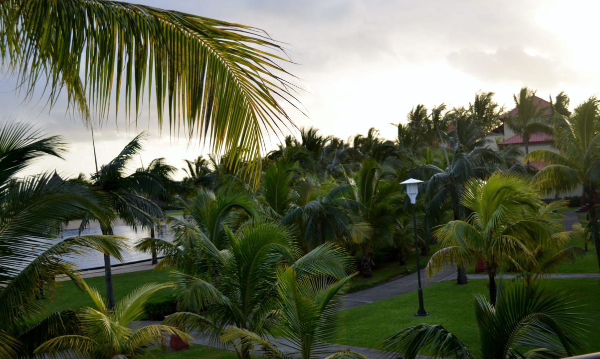 Ausssicht vom Balkon Tamassa Bel Ombre