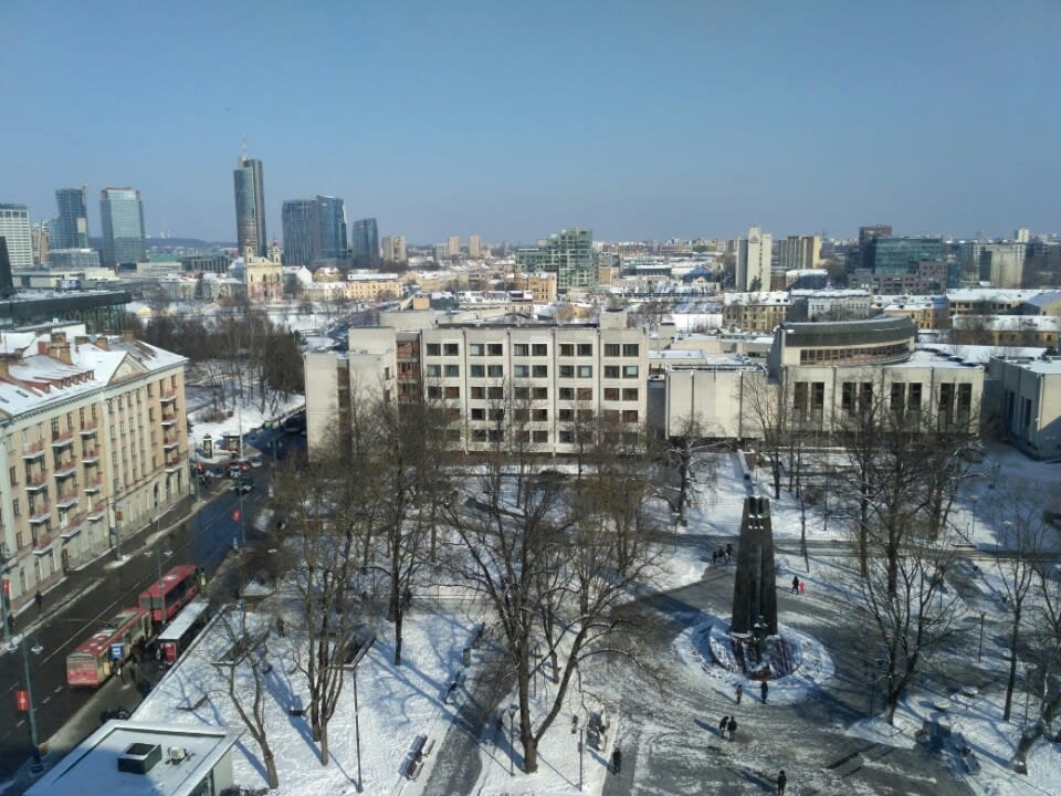 Ausblick Hotel Novotel Vilnius