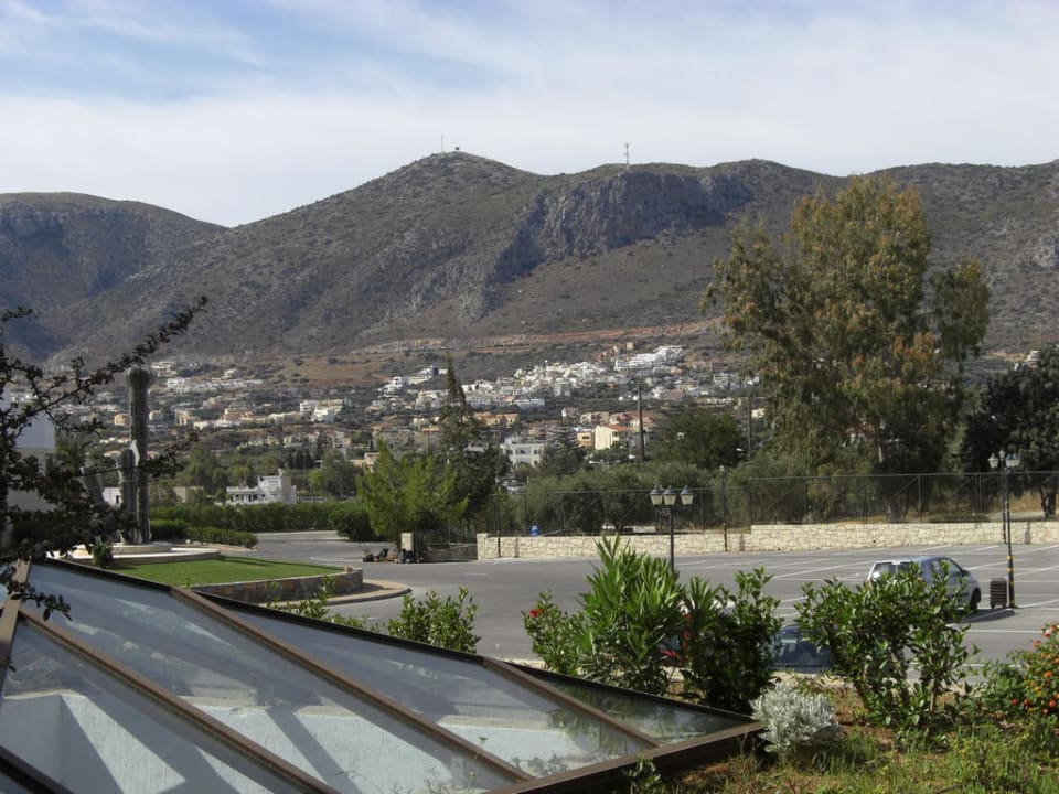 Blick vom Hotel zur Landesseite Creta Maris Resort