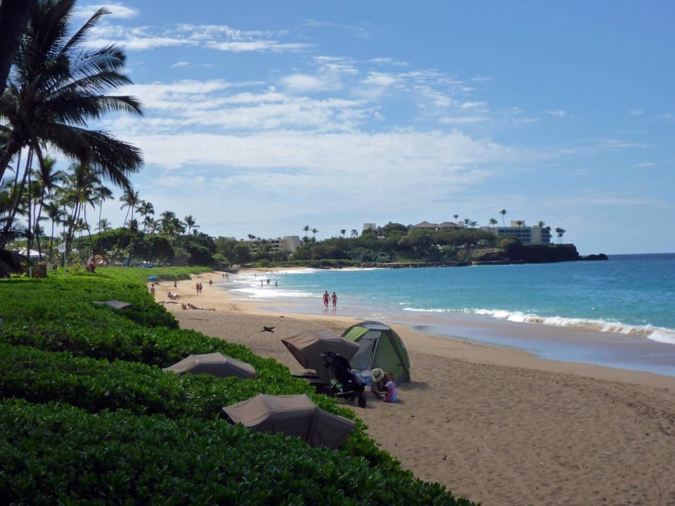 Strand vor den Kaanapali Villas in Richtung Süden Aston Maui Kaanapali Villas
