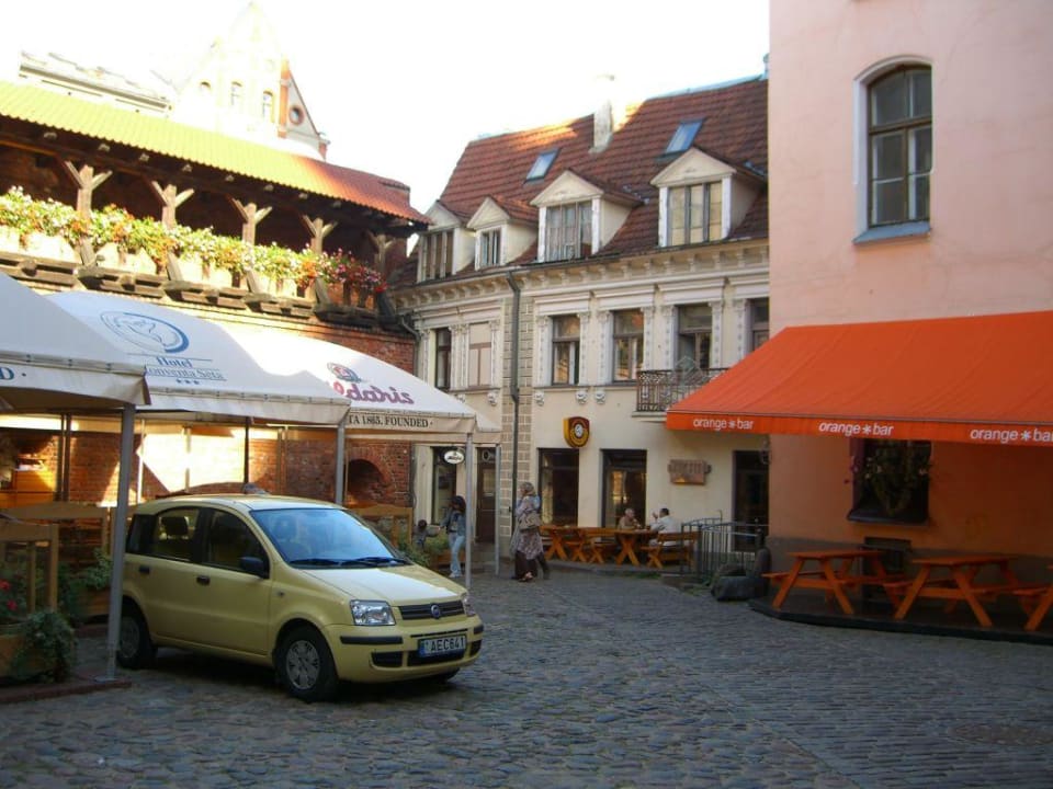 Innenhof des Hotels Konventa Sēta Hotel Keystone Collection