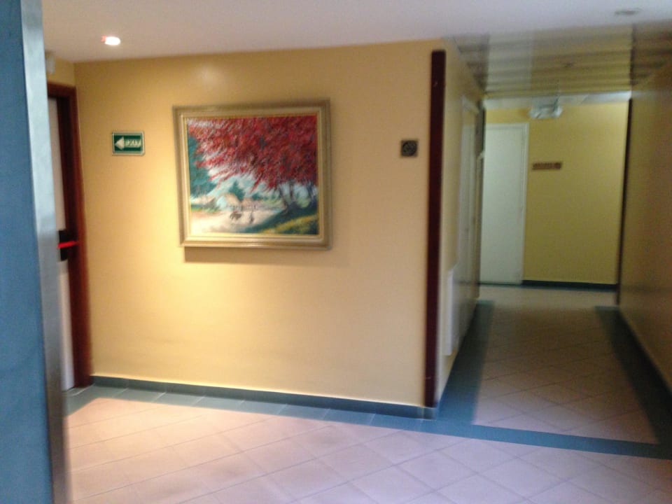 Vorm dem Fahrstuhl Novus Plaza Hodelpa