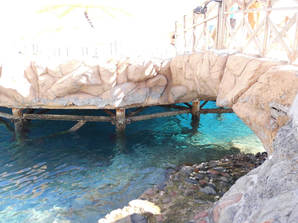 Durchgang Lagune - Meer bei Ebbe SUNRISE Holidays Resort (Adults Only)