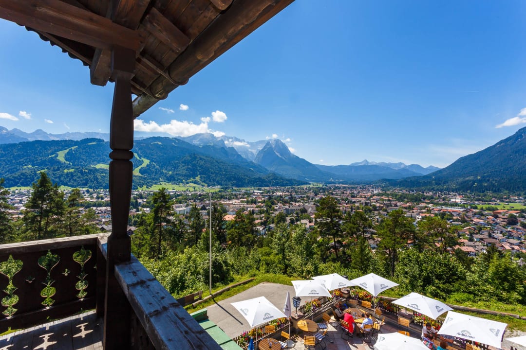 Ausblick vom Hotelzimmer Landhotel & Berggasthof Panorama