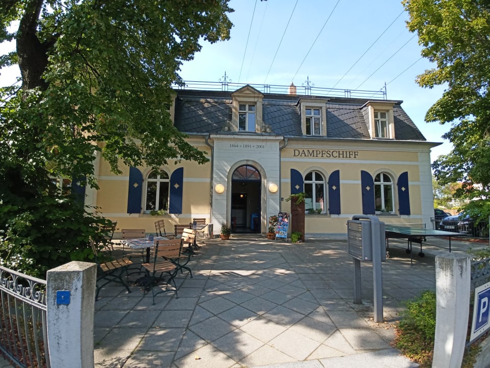 Außenansicht Ferienwohnungen Dampfschiff