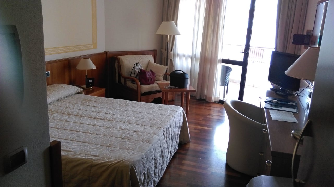 Unser Zimmer 559, 5. Stock Savoy Beach Hotel & Thermal Spa