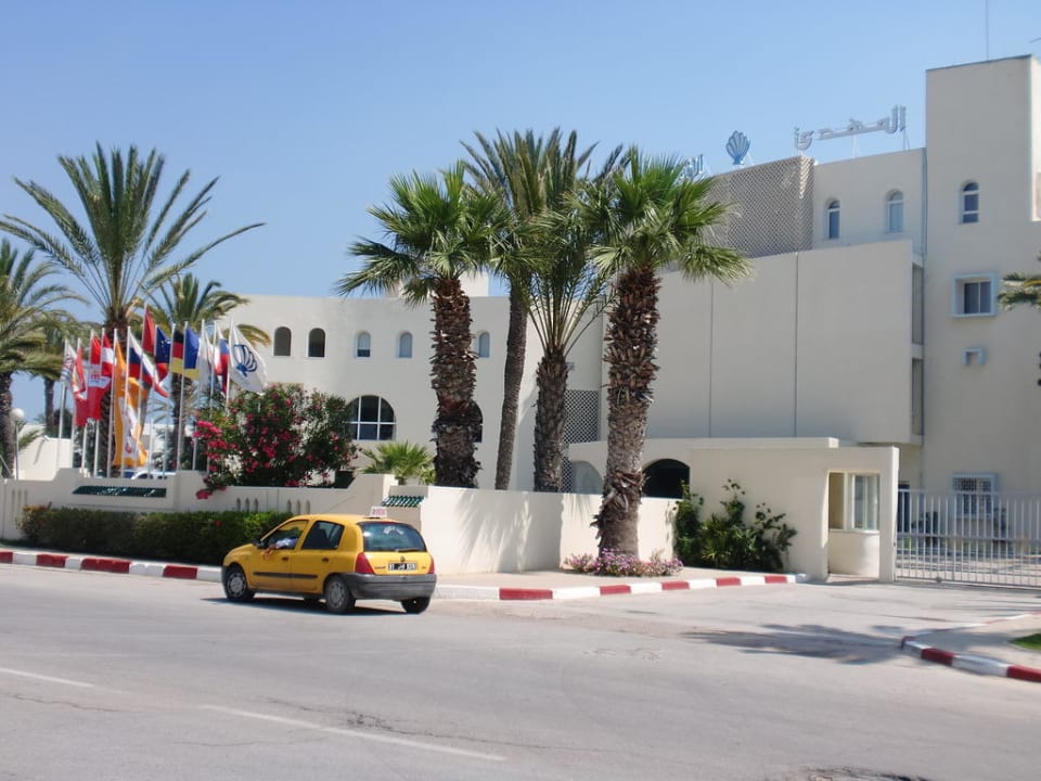 Hoteleingang El Mehdi Beach Resort