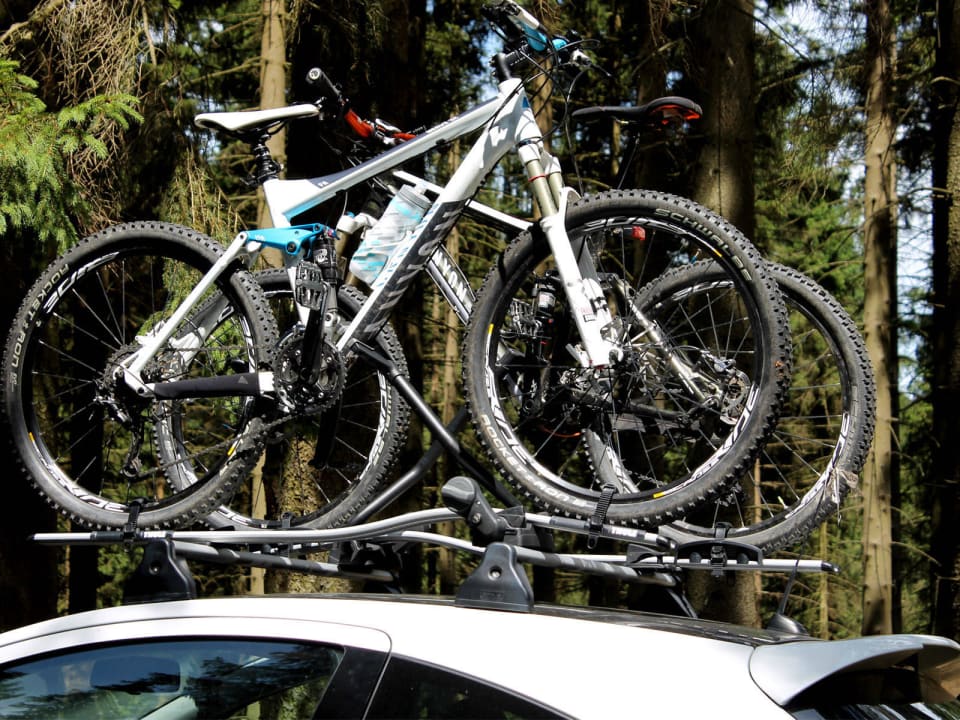 Bikes auf dem Dach Hotel Landgasthof Rüppel