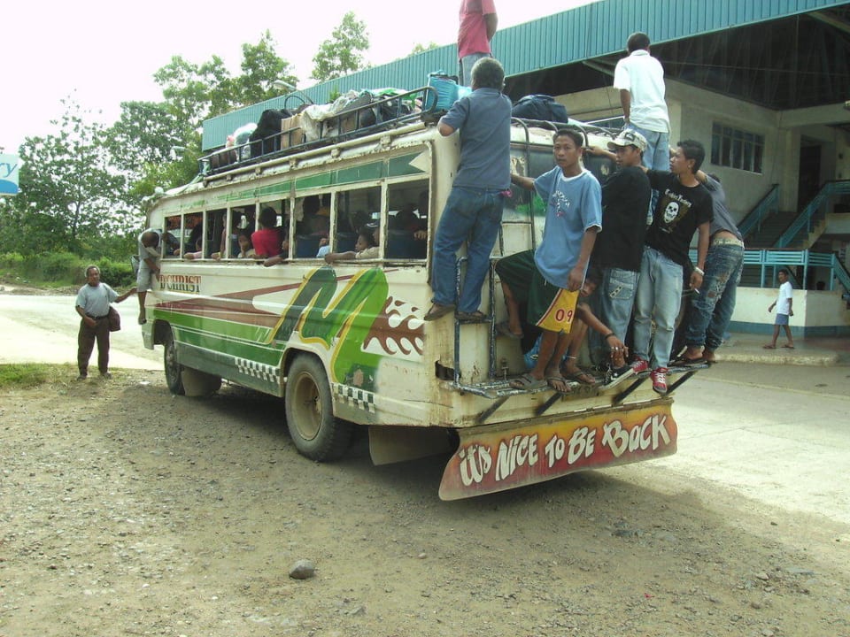 Kurz vor der Abfahrt in Puerto Princesa Bambua Nature Park Resort