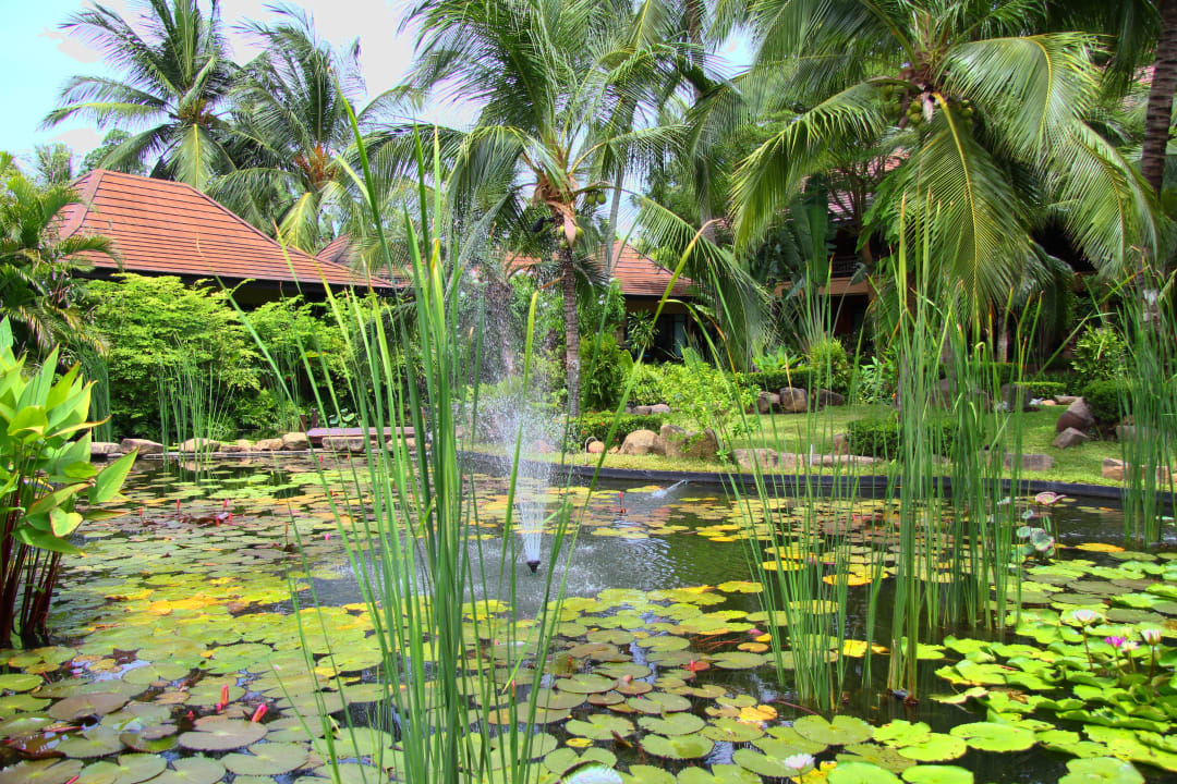 Ausblick vom Haupthaus Bo Phut Resort & Spa