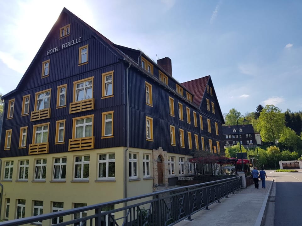 Außenansicht Ferienhotel Forelle