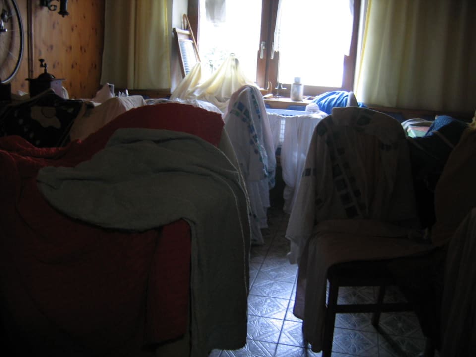 Aufenthaltsraum - Wäschtrocknung Gasthof Bergheimat