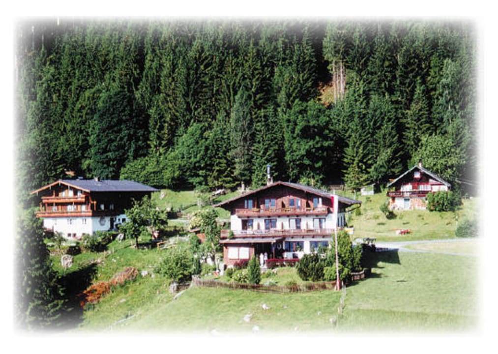 Vom Tal aus gesehen Gasthof & Landhaus Friedburg