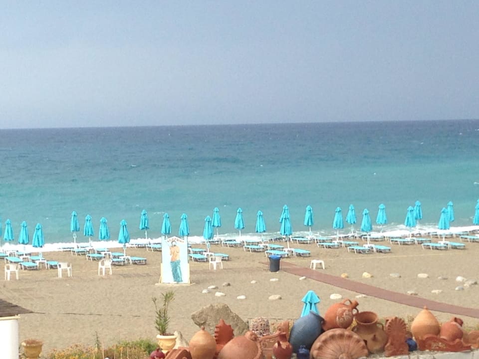 Blick aus dem Zimmerfenster Golden Beach Rethymnon