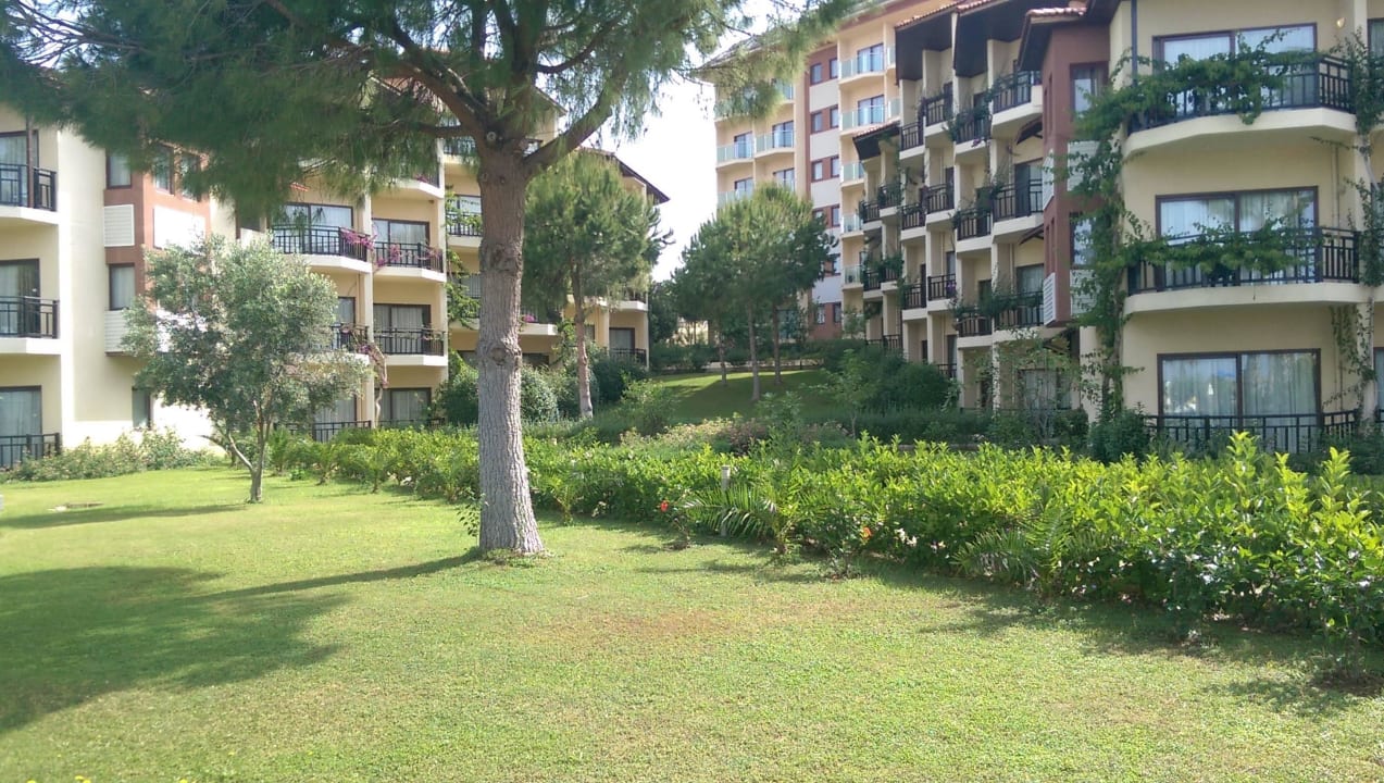 Weg um den Pool Justiniano Park Conti