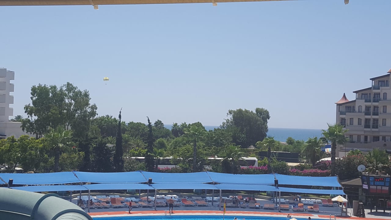 Aussicht von den Rutschen aus VONRESORT Golden Beach