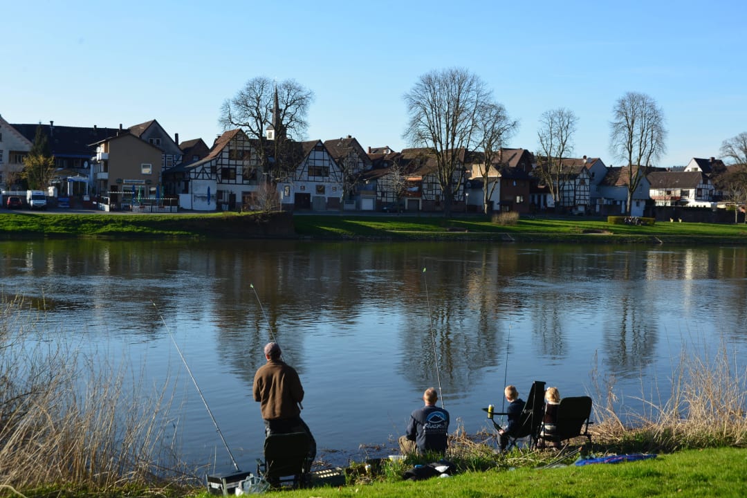Entspannen an der Weser Ferienhaus Das Fischerhaus