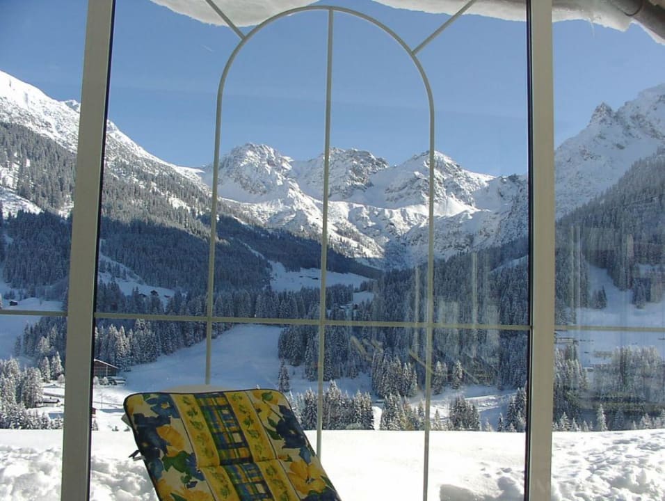 Aussicht vom Schwimmbad Hotel Leitner