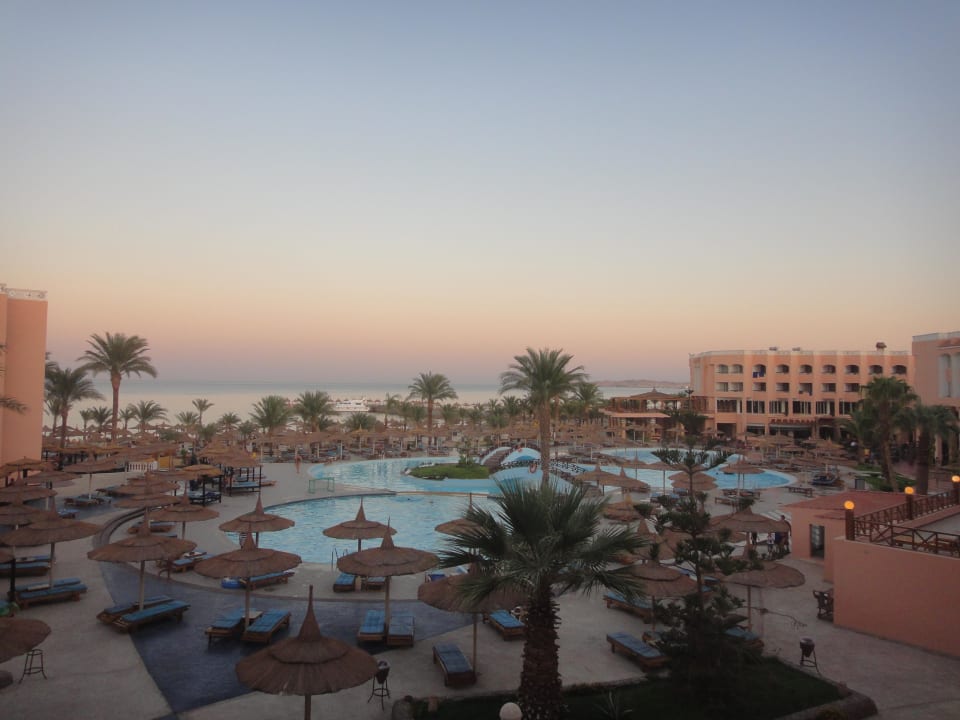 Zimmerausblick mit Meerblick Beach Albatros Resort