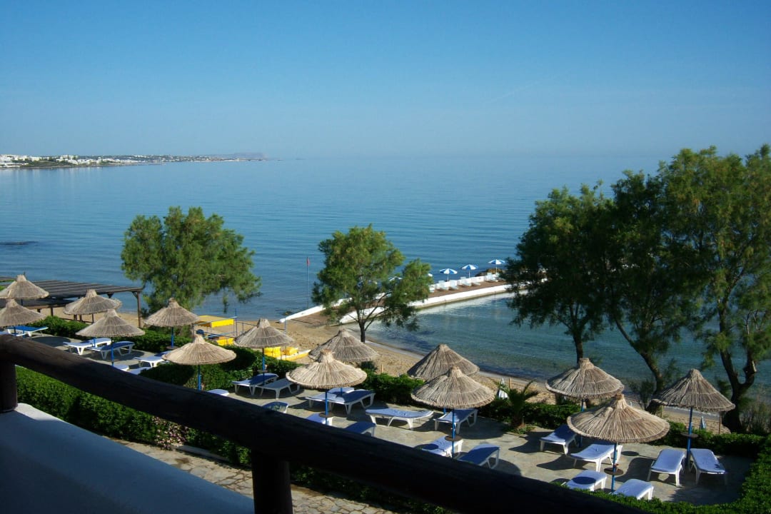 Blick vom Balkon Alexander Beach Hotel & Village Resort