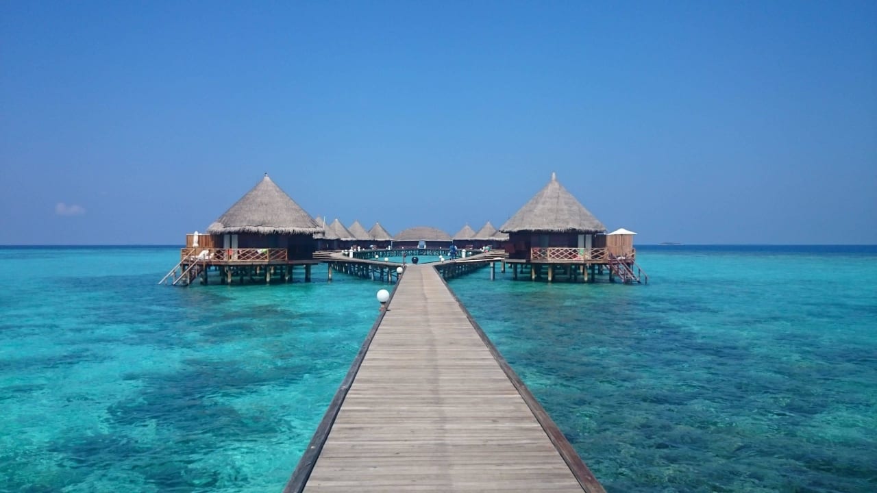 Wasserbungalows Angaga Island Resort
