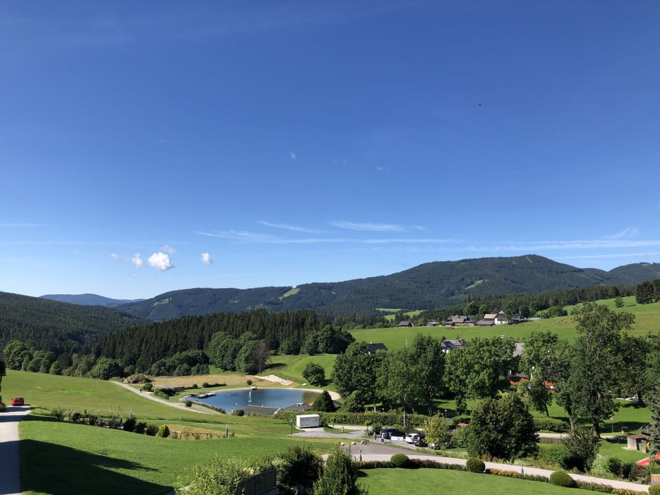 Ausblick Dorfhotel Fasching