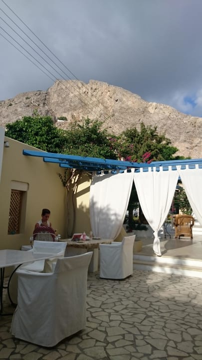 Frühstücksterrasse Hotel Tamarix del Mar