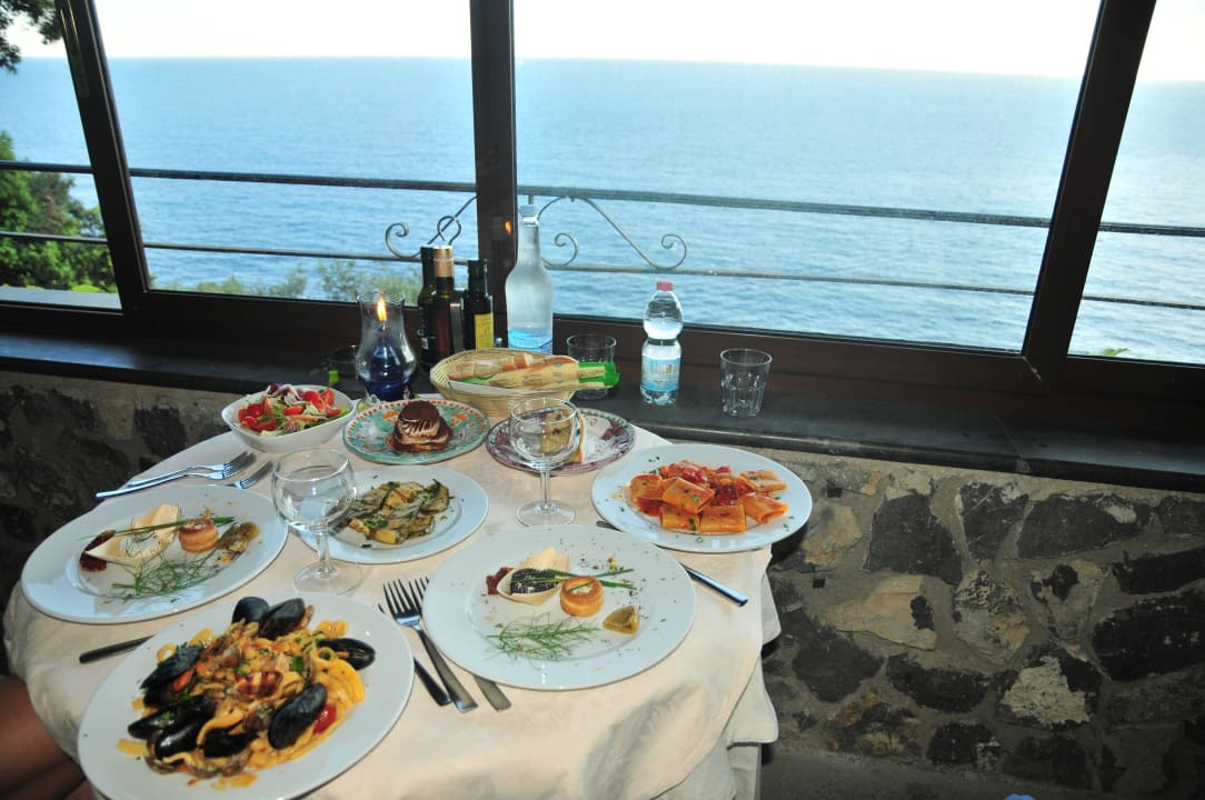 Dinner im Zimmer Hotel La Conca Azzurra