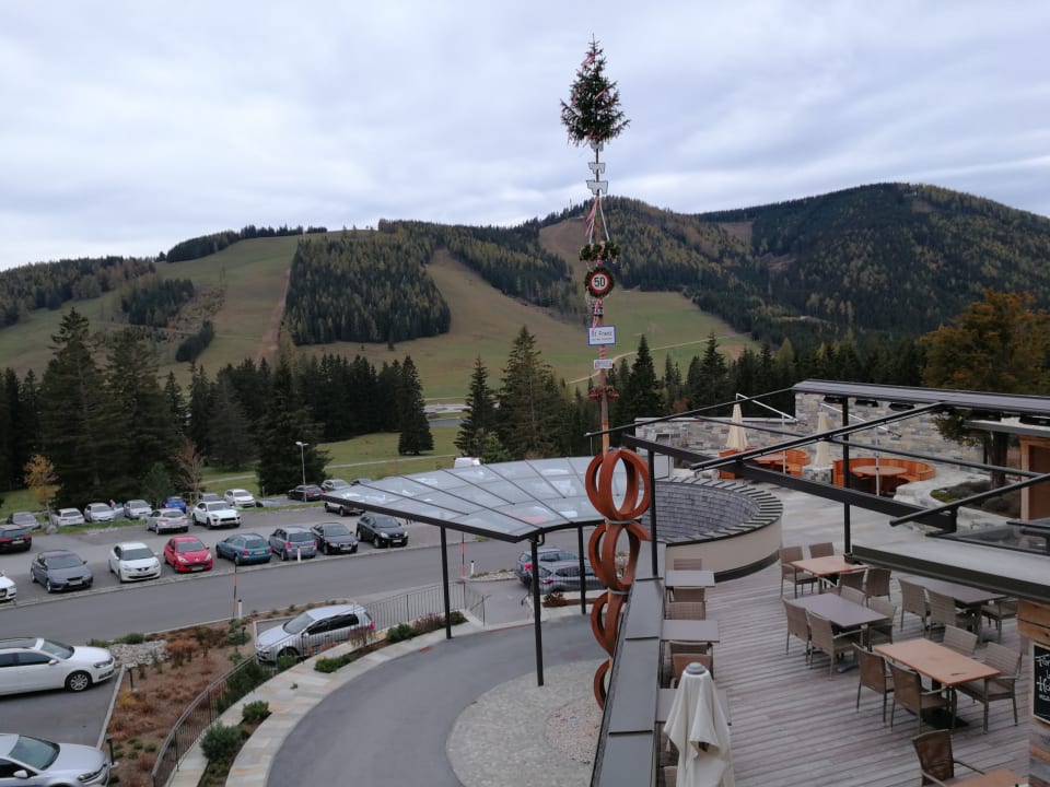 Ausblick Almwellness Hotel Pierer