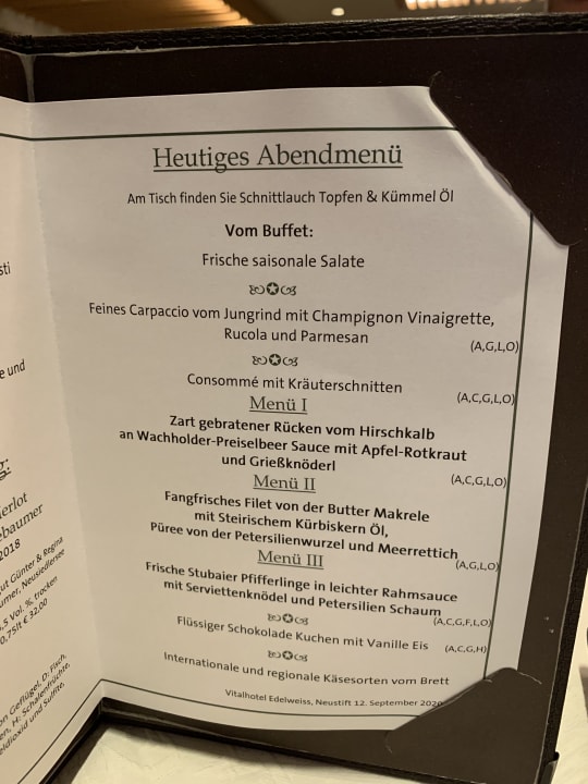 Gastro Vitalhotel Edelweiss