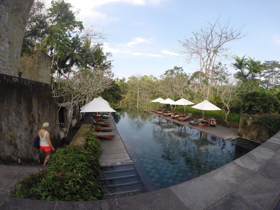 Oberer Pool Maya Ubud Resort & Spa Bali