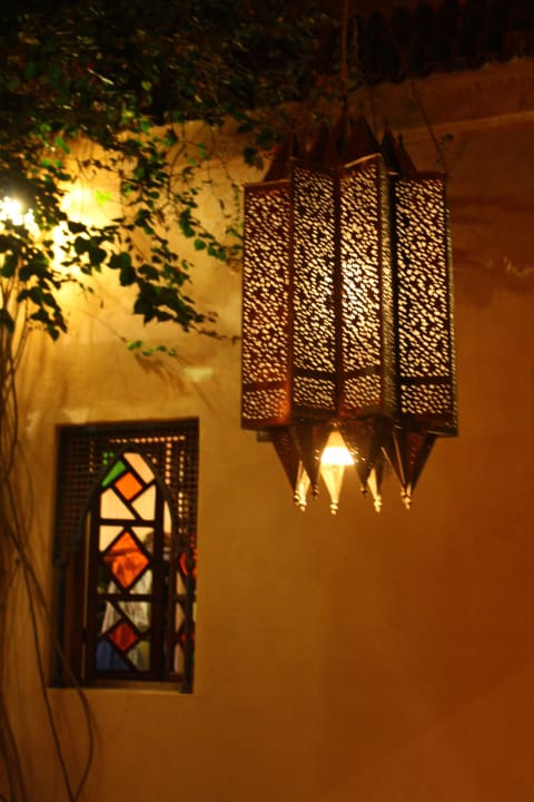 Orientalische Lampe Hotel Riad Armelle