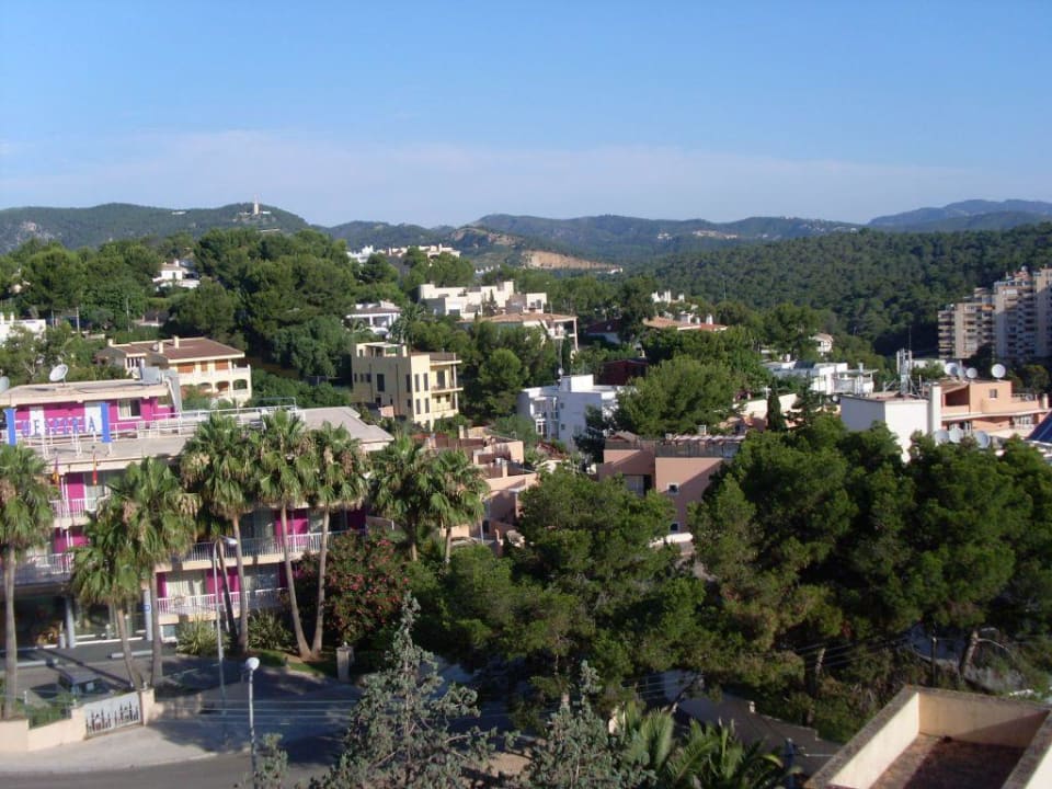 Blick aus dem Bad Hotel Amic Horizonte