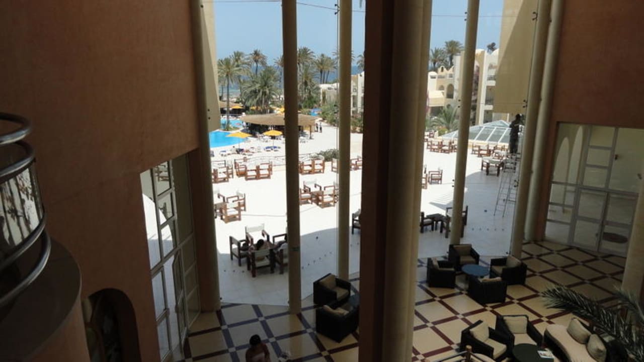 Von oben Hotel Eden Star