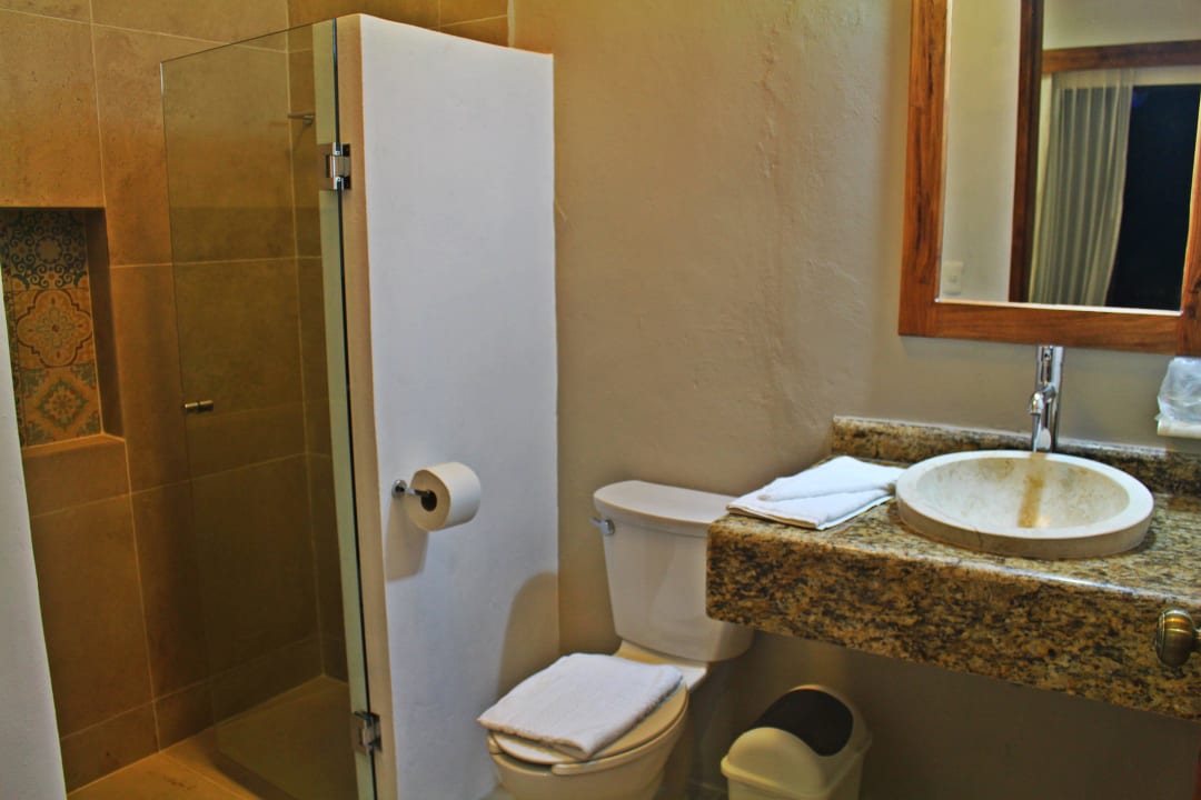 Baño de Habitación Hotel Casa Hipil