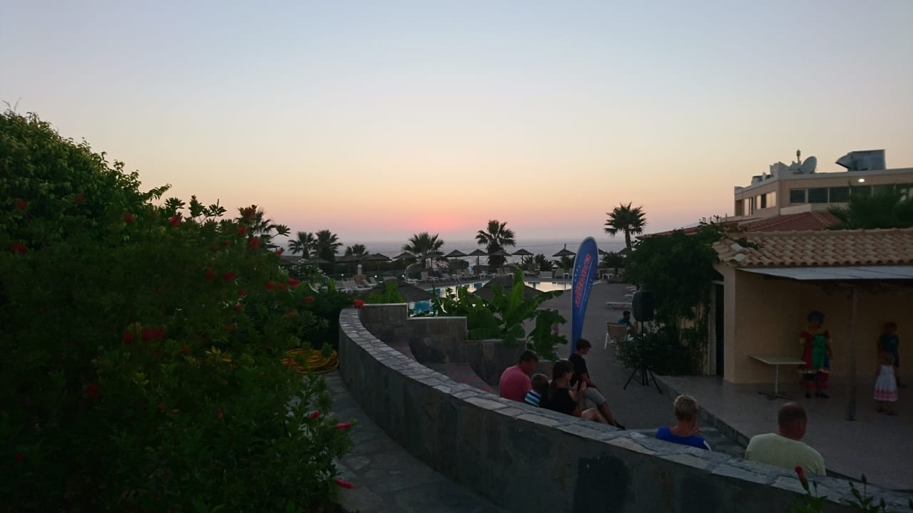 Ausblick Hotel Kouros Palace