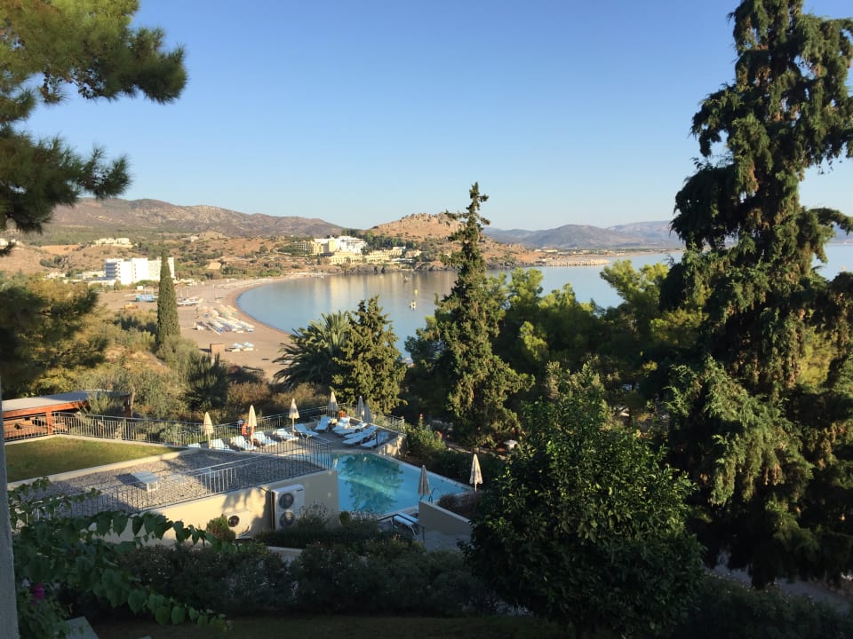 Ausblick Lindos Mare, Seaside Hotel