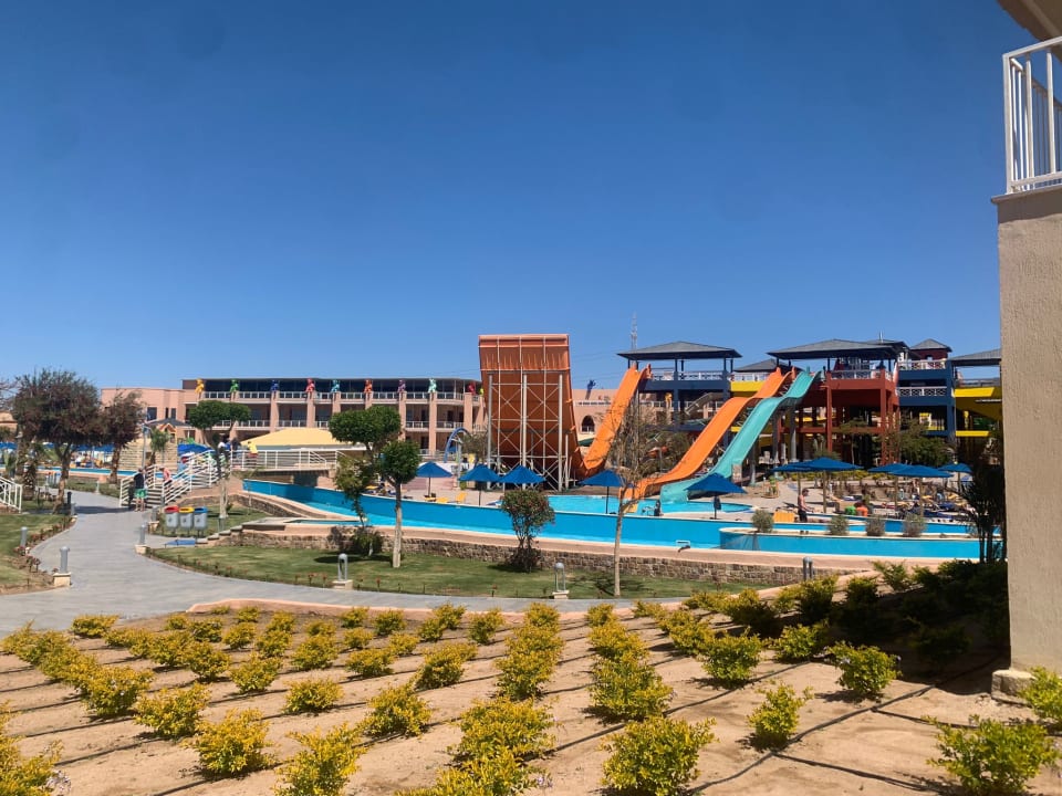 Ausblick Pickalbatros Water Valley Resort - Neverland Hurghada