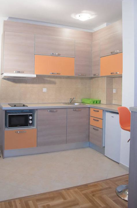 Апартаменты с 1 спальней с видом на море Adriatik Lux Apartments