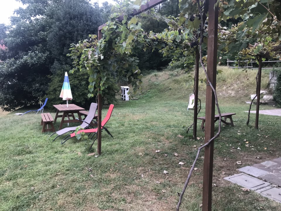 Gartenanlage Ostello Casa Rossa