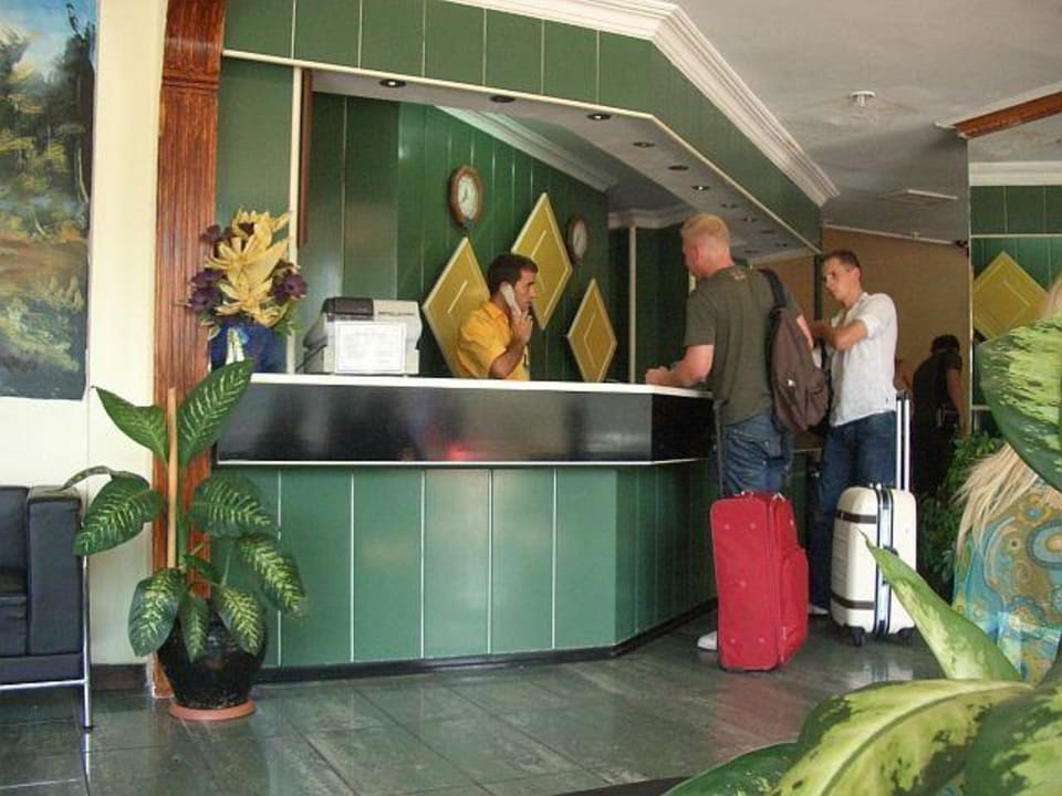 Rezeption Hotel Aslan City Kleopatra
