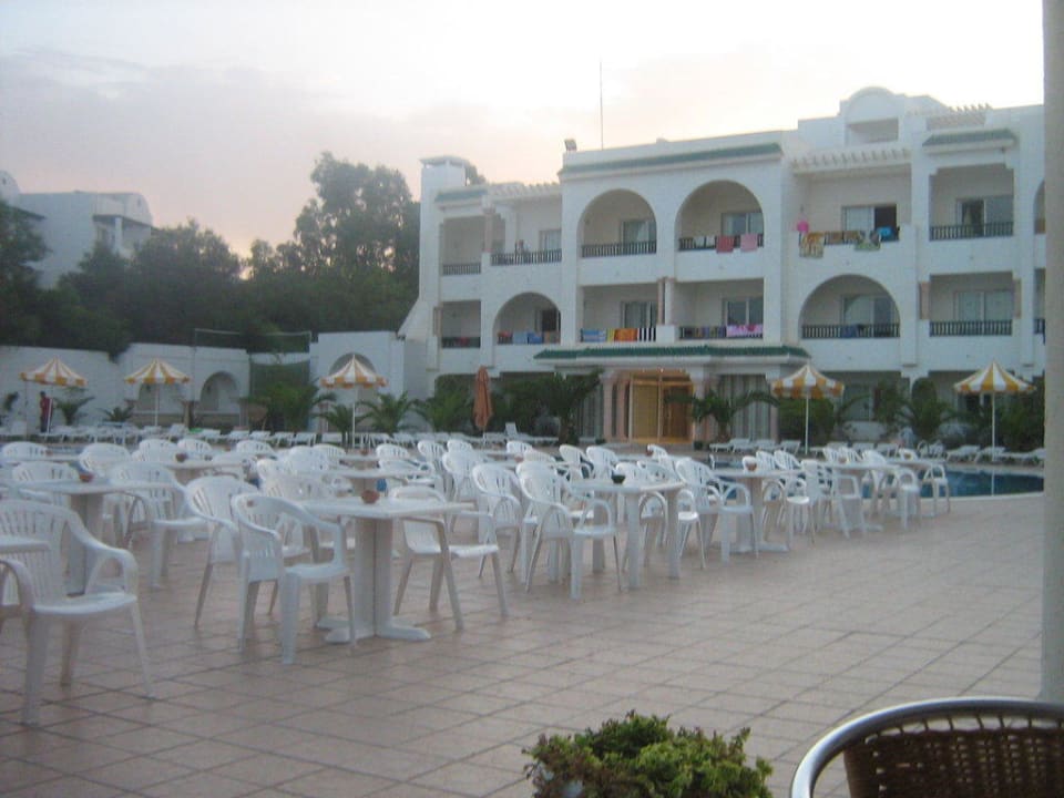 Sitzplätze für die Animationsvorführung Hotel Royal Nozha