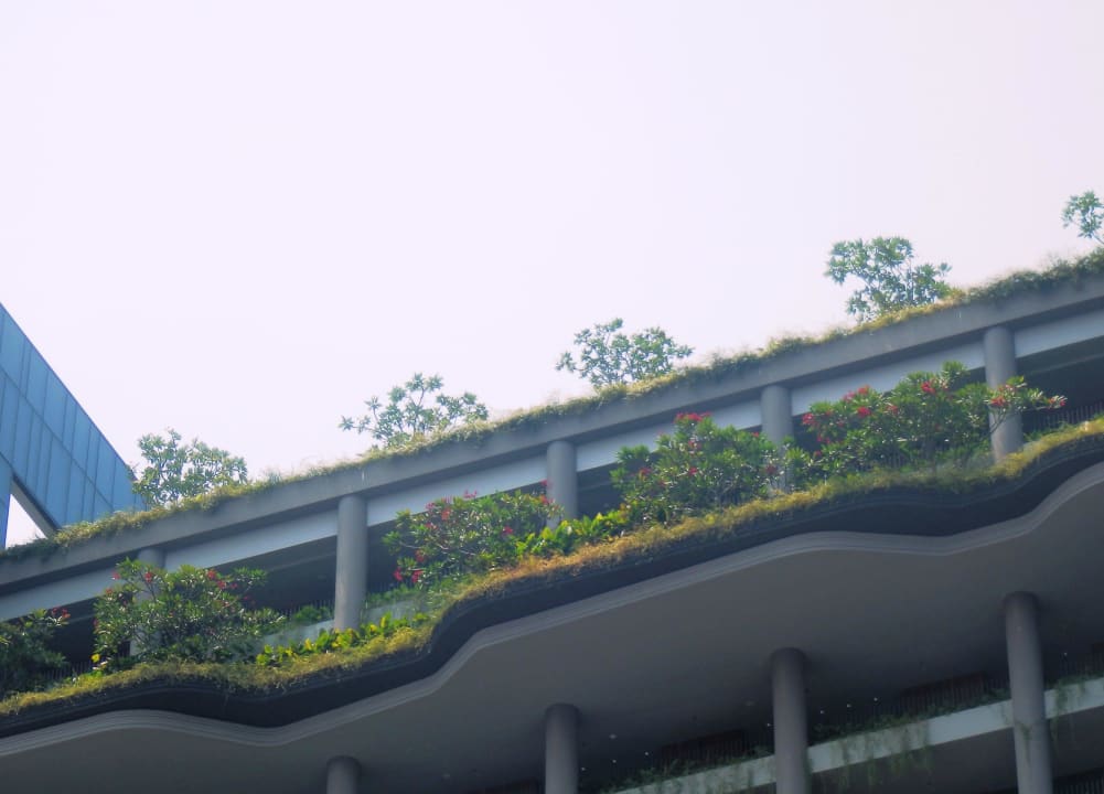 Hotelrückseite Parkroyal on Pickering