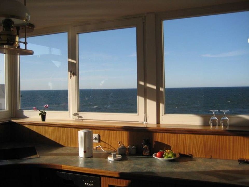 Blick aus der "Kombüse" Usedom Palace Hotel