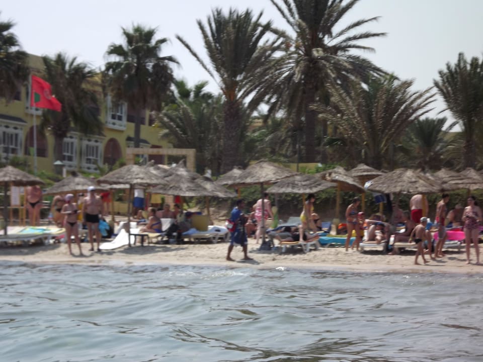 Blick Richtung Hotel Houda Golf & Beach Club