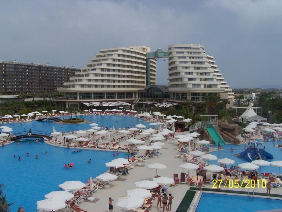 Aussicht Rutsche Hotel Miracle Resort