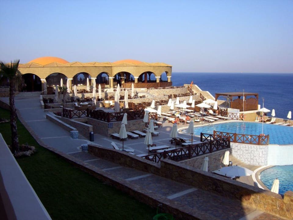 Blick aus dem Zimmer Hotel Kalithea Horizon Royal