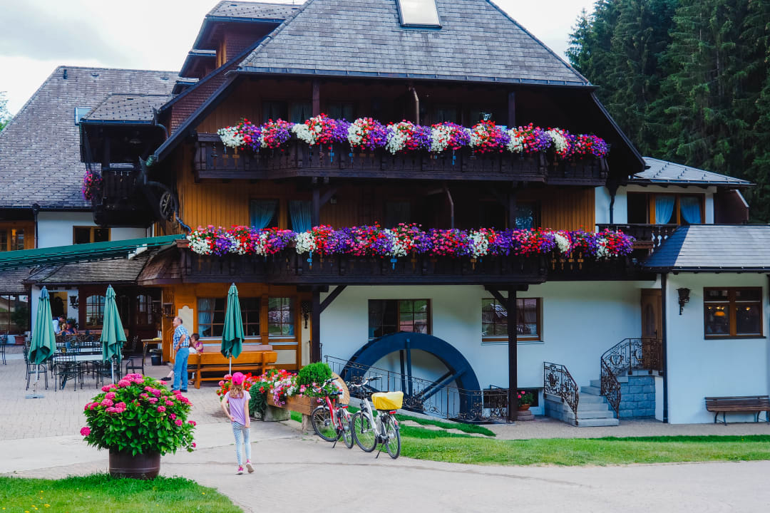 Außenansicht Hotel Tannenmühle